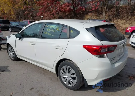 2022 Subaru Impreza Base 5-Door из США, поврежденный, VIN 4S3GTAB66N3710829